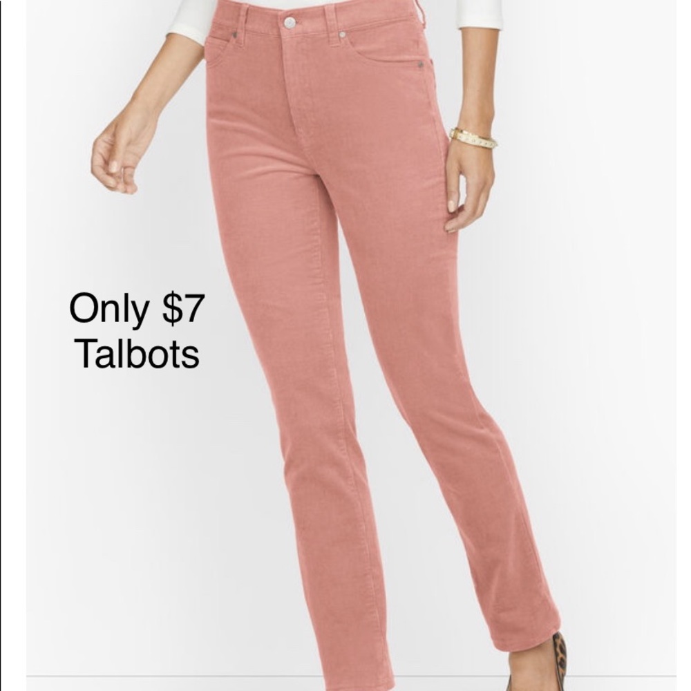 Rose - Talbots like new slimming cords 16P